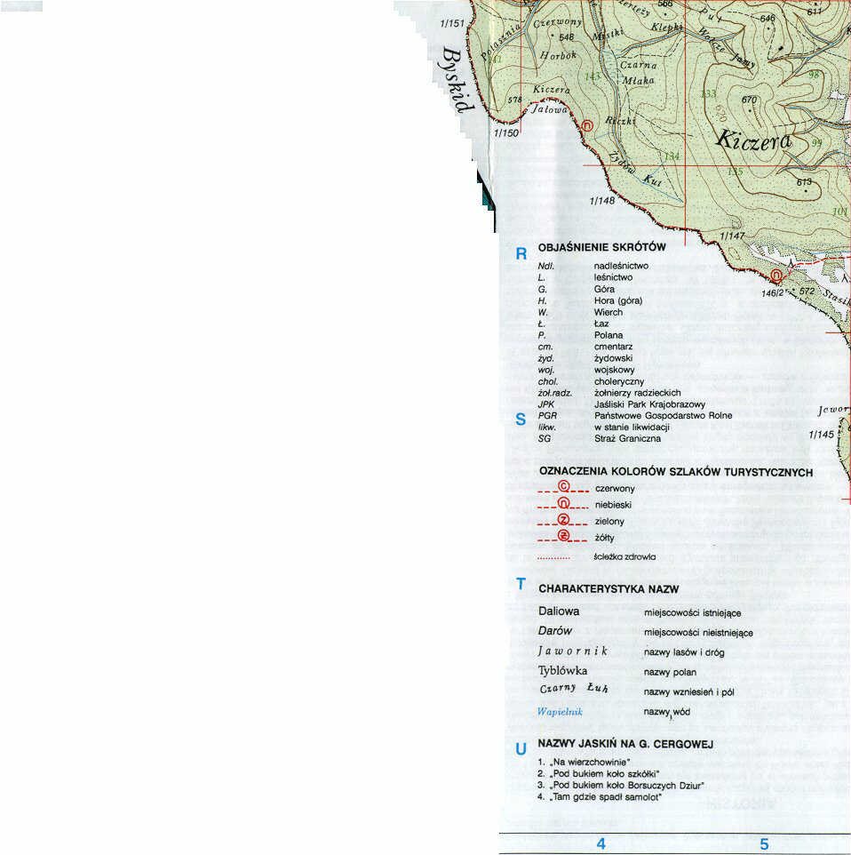 Historical map sheet from LEMKO.org maps100 collection
